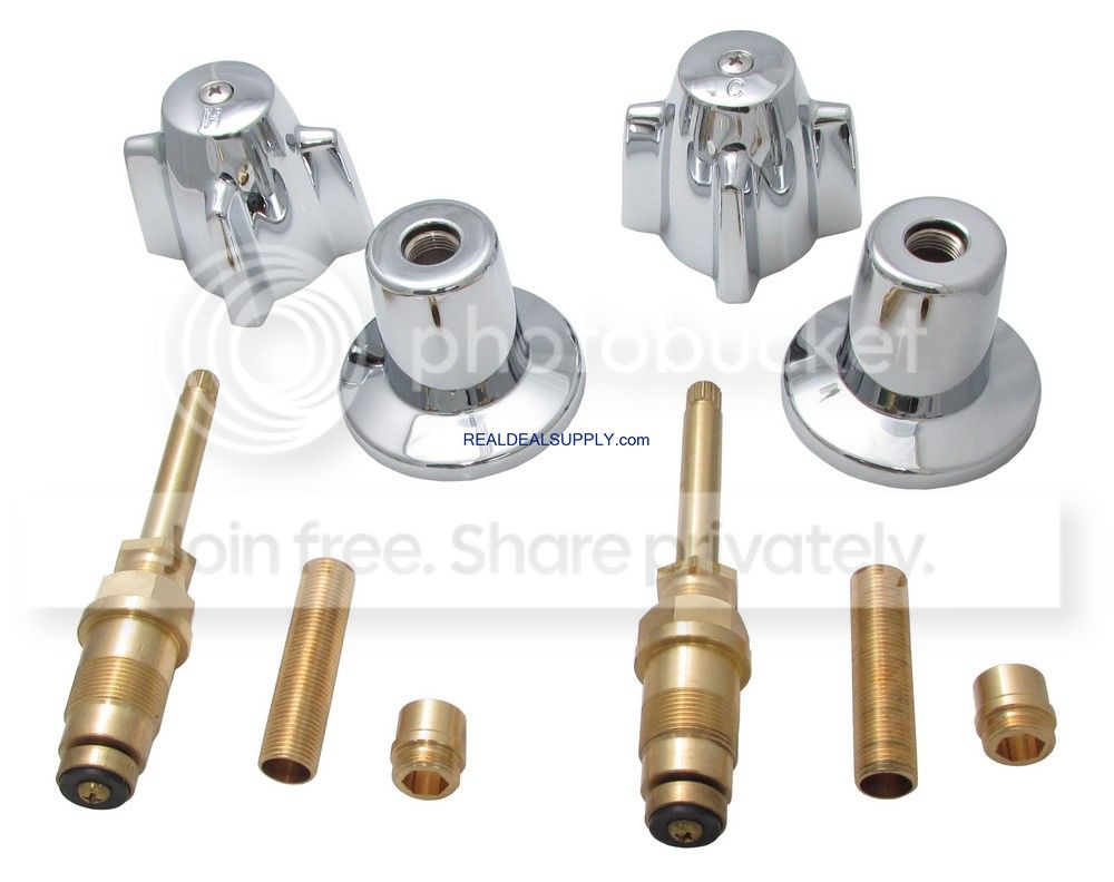 Real Deal Supply Central Brass Shower Valve Renovation Kit 404364